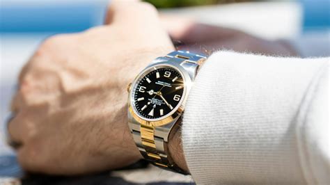 2 tone rolex explorer review.